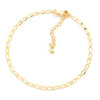 18K Flat Link Bracelet