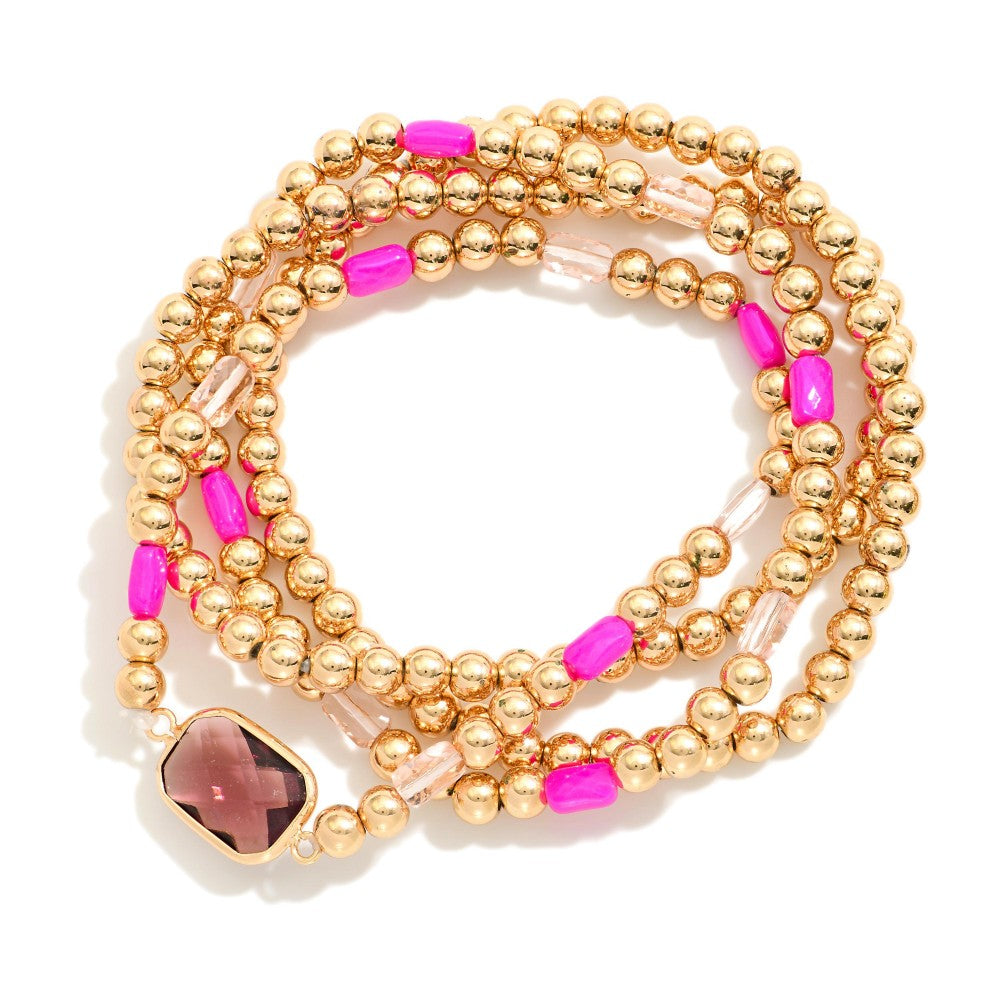 Metal Tone Bracelet Set