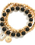 Circle Bead Bracelet Set