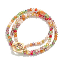 Beaded Toggle Bracelet Set
