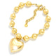 Chunky Beaded Bracelet w/ Heart