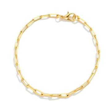 Kids Gold Filled Paperclip Bracelet