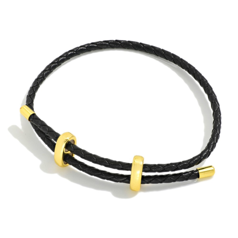 Adjustable Leather Bracelet