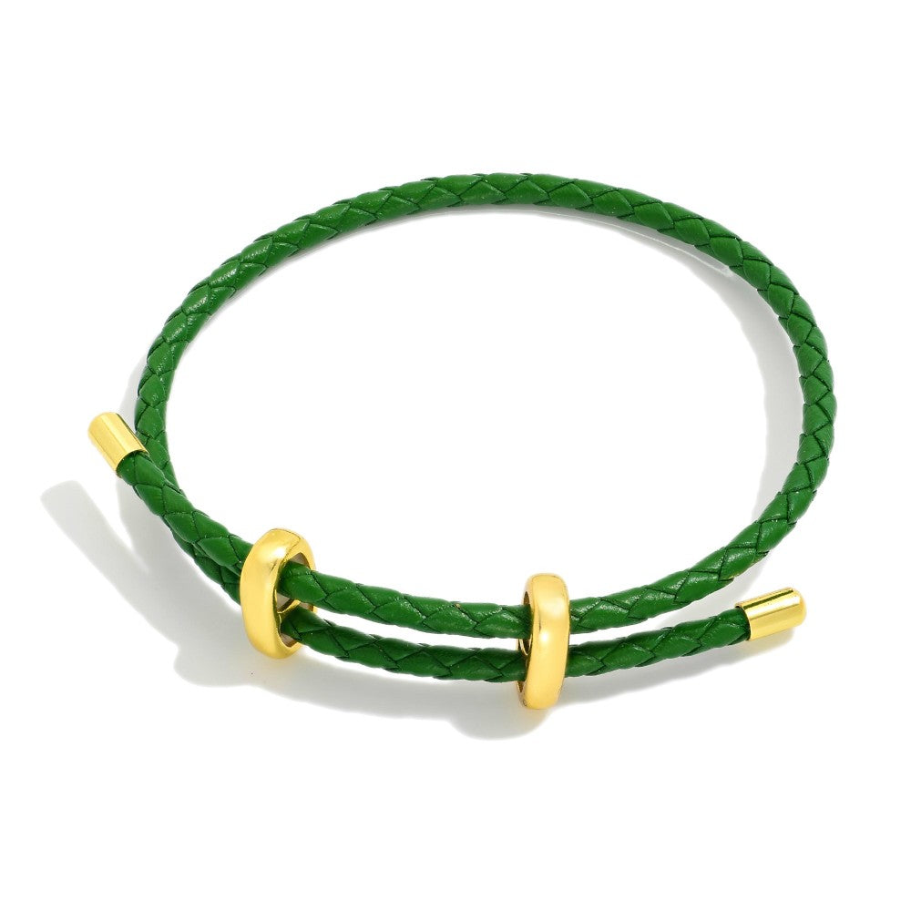 Adjustable Leather Bracelet