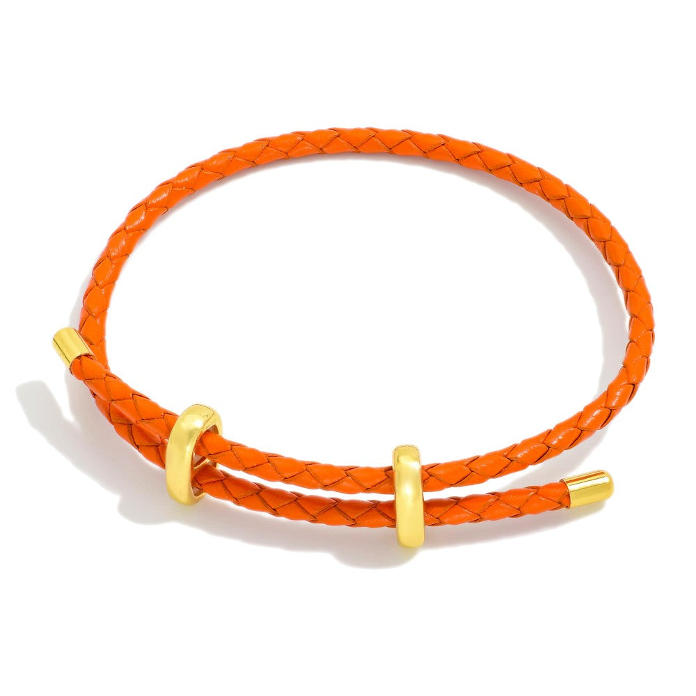 Adjustable Leather Bracelet