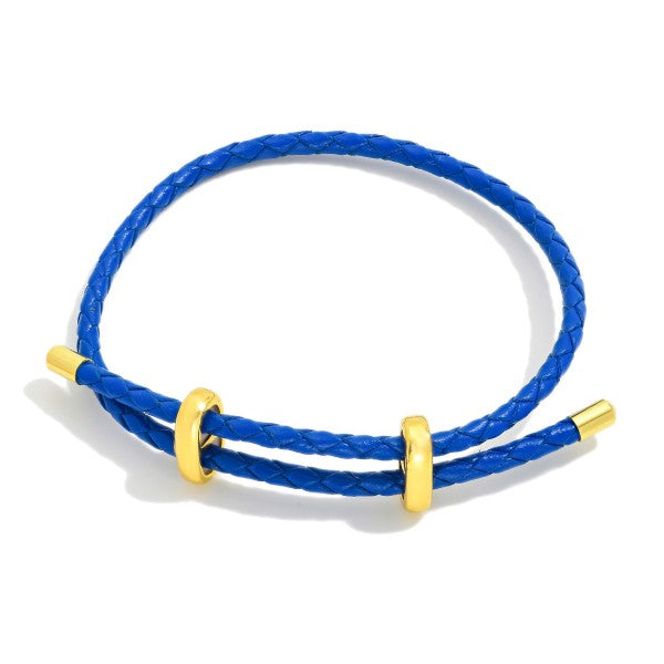 Adjustable Leather Bracelet