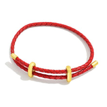 Adjustable Leather Bracelet