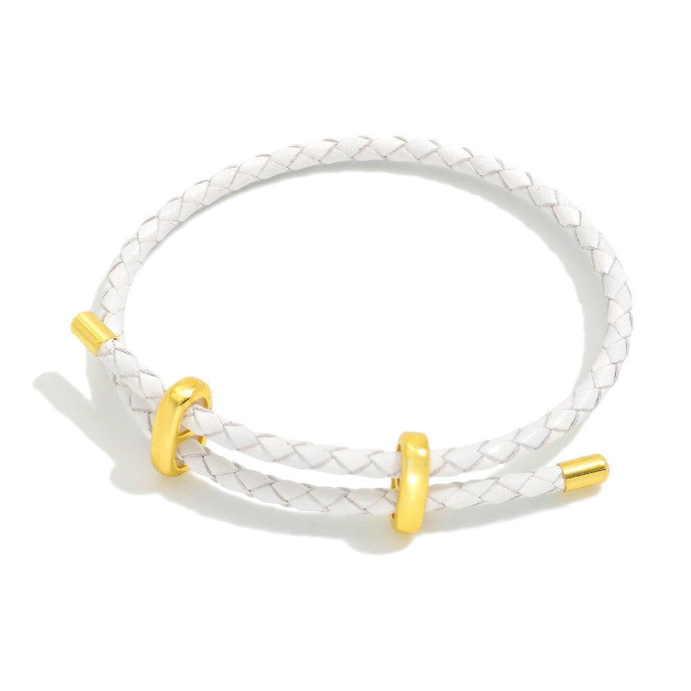 Adjustable Leather Bracelet