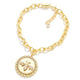 Gold Dipped Magnetic Bee Bracelet