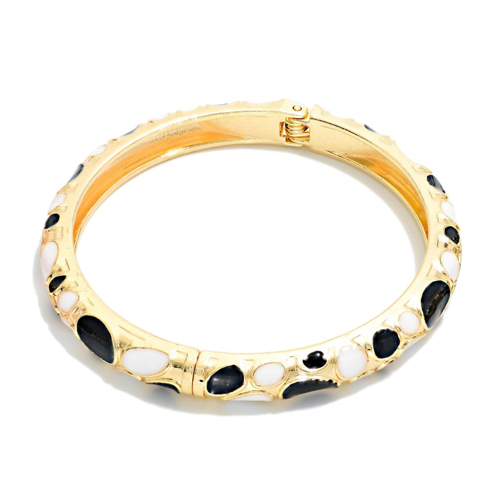 Spotted Hinge Bracelet