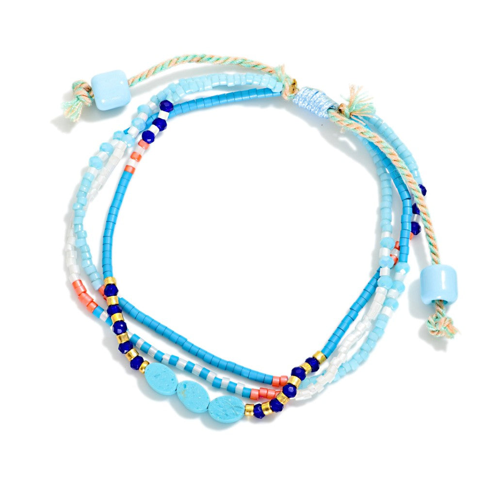 Pull Tie Layered Friendship Bracelet