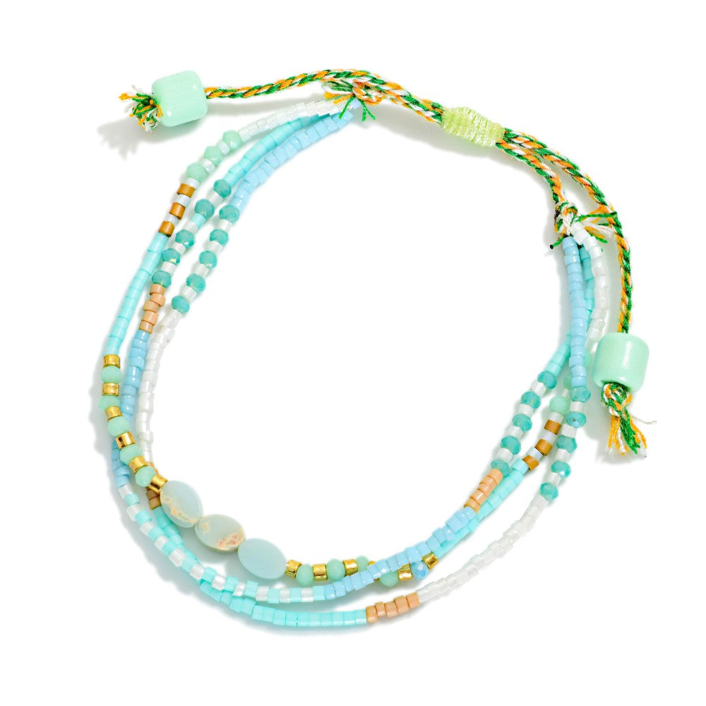 Pull Tie Layered Friendship Bracelet