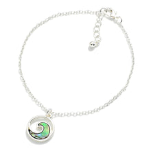 Abalone Wave Anklet