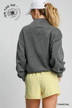 Butter Soft Neo Knit Top in Charcoal (REG)