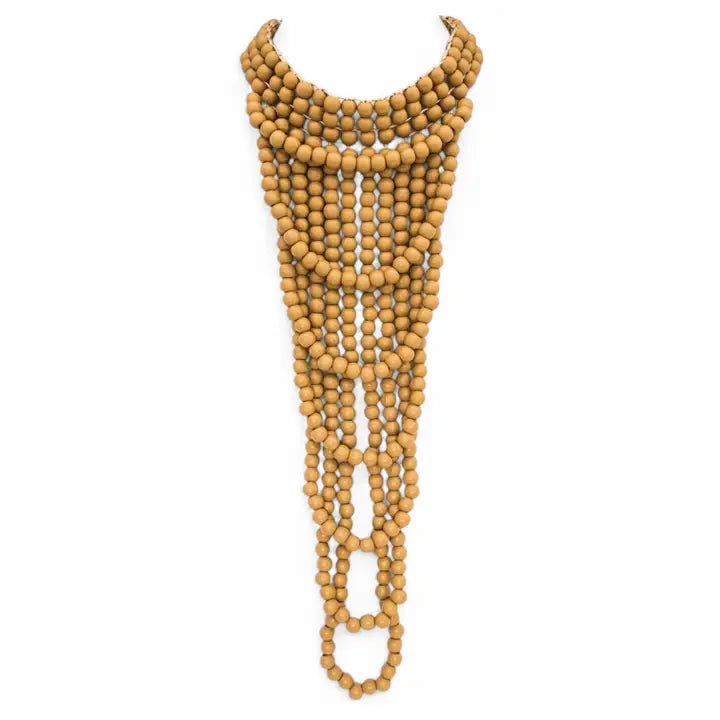 Cascading Bead Necklace