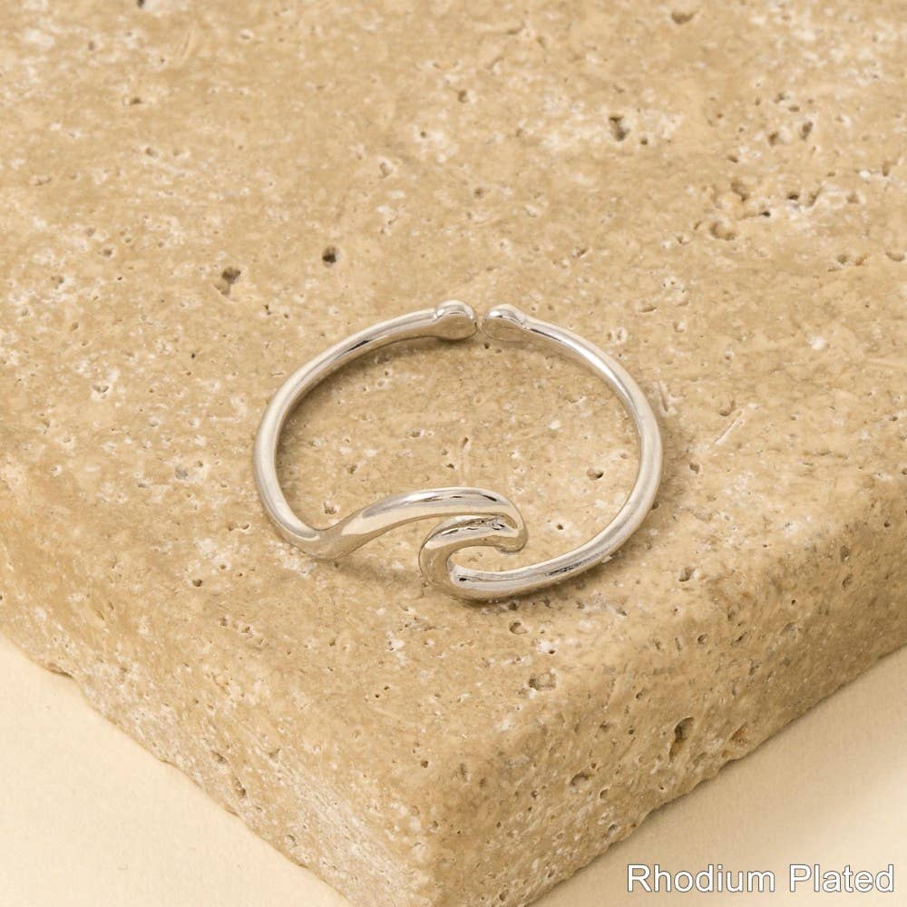 Adjustable Wave Ring