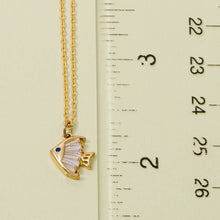 CZ Fish Necklace