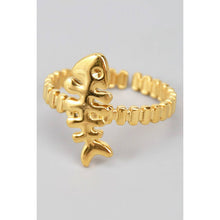 Fish Bone Ring