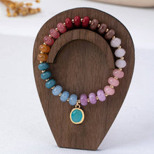 Natural Stone Cateye Stretch Bracelet