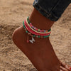Boho Butterfly Anklet Set