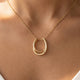 Double Arch Slider Necklace