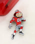 OSU Brutus Mascot Brooch