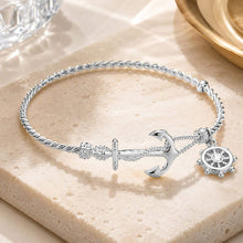 Nautical Anchor Hook Bracelet