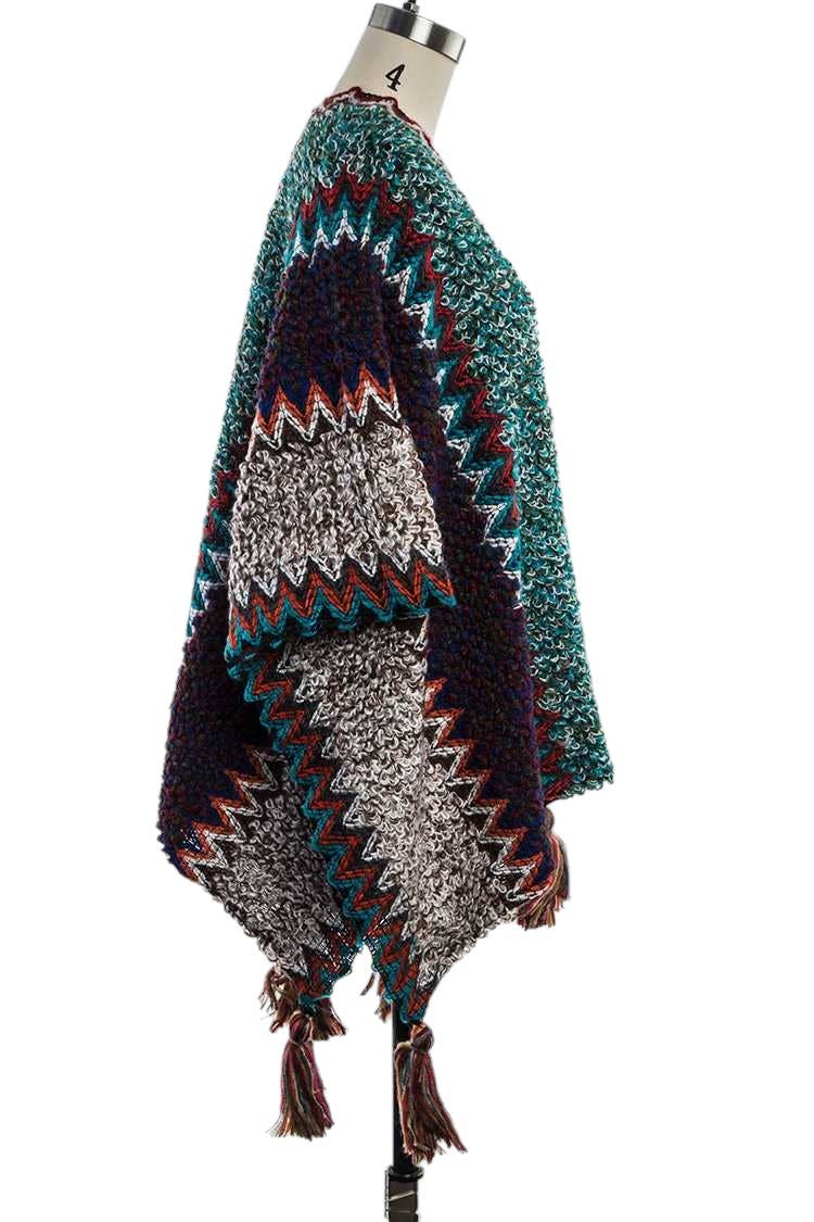 ZigZag Tassel Cardigan (REG)