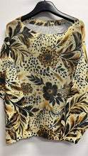 Leopard Floral Sweater (REG)