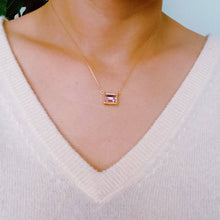 18K Sweet Square Necklace