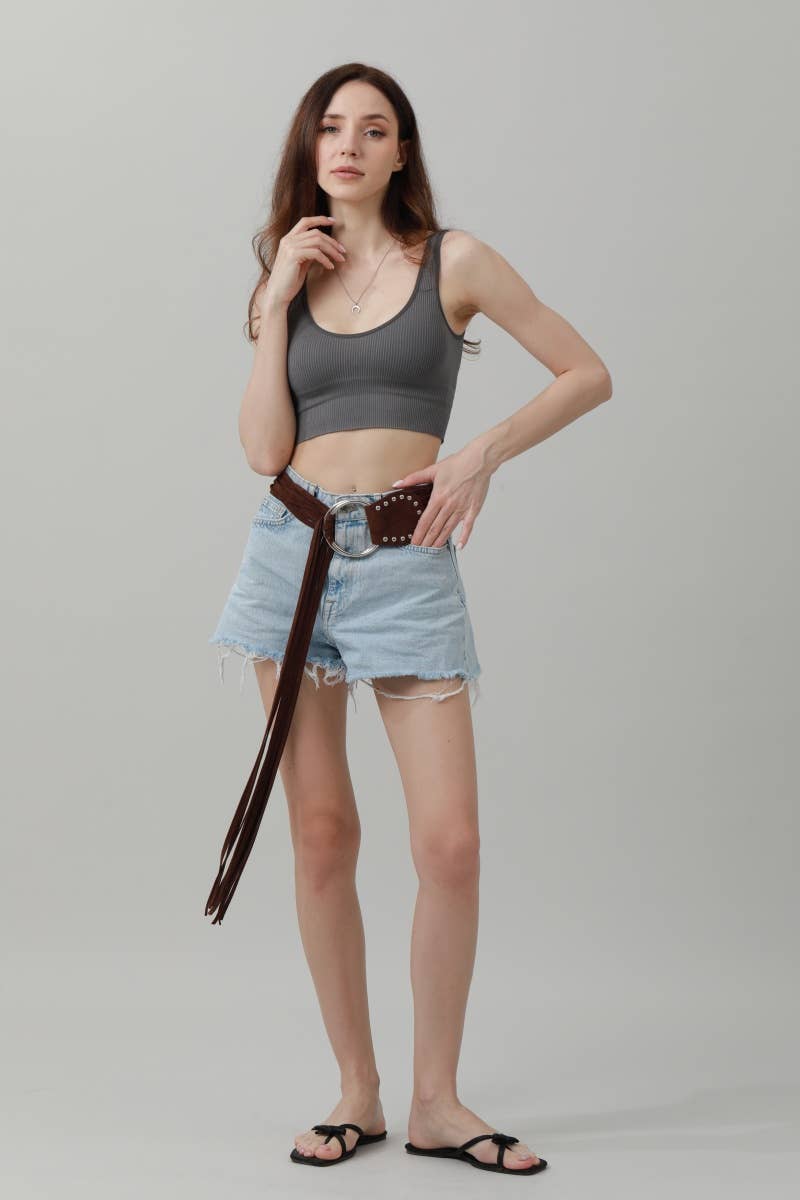 Double Ring Fringe Belt