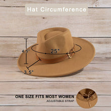 Double Belt Fashion Hat