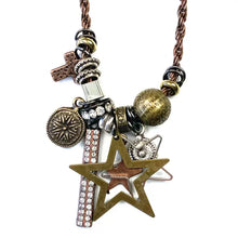 Star Cluster Charm Necklace