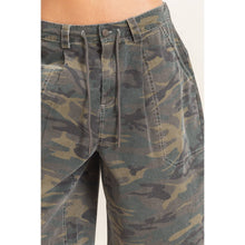Green Camo Drawstring Shorts (REG)