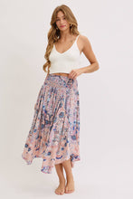 Enchanting Floral Midi Skirt (REG)