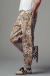 Boho Patchwork Wide Leg Pants (REG)