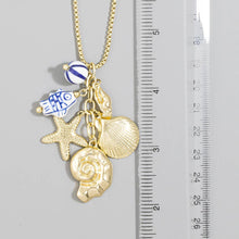 Coastal Beach Charm Necklace