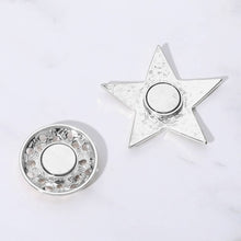 Blue Star Magnetic Brooch