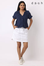 Kaitlyn Cargo Skort in White (REG)
