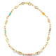 18k Filled Twisted Charm Anklet
