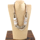 Half-Moon Shell Beaded String Necklace
