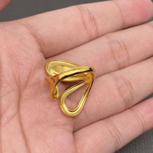 Leopard Print 18K Gold Plated Ring