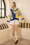 Patchwork Hoodie Cardigan (REG)