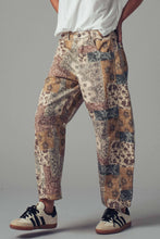 Boho Patchwork Wide Leg Pants (REG)
