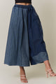 Mixed Media Wide Leg Pants (REG)