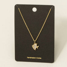 CZ Fish Necklace