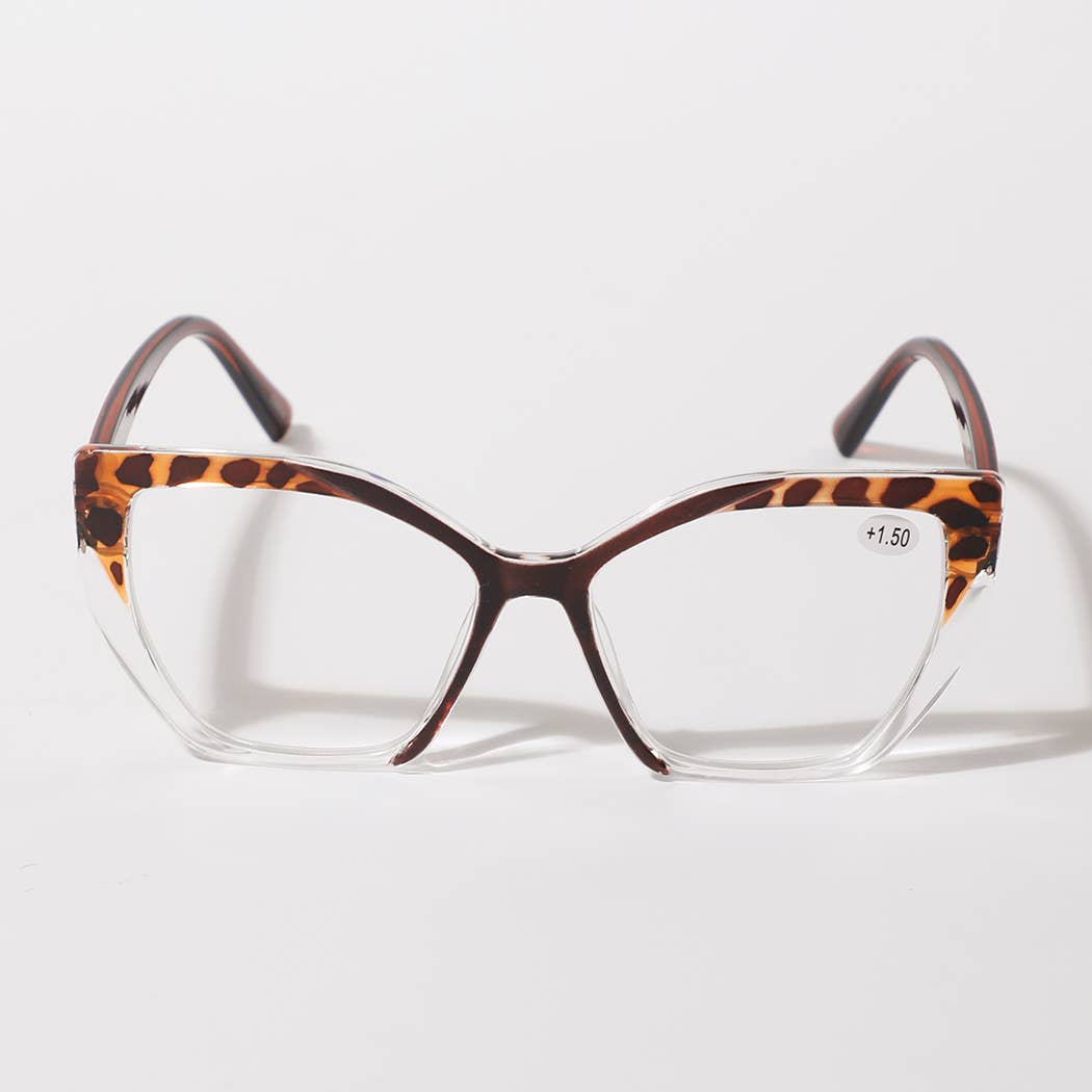 Fashion Leopard Frame Reading Glasses