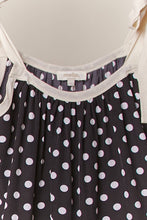 Layered Polka Dot Tunic Top (REG)