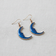 Man in the Moon Drop Earrings