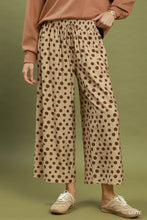 Drawstring Polka Dot Pants in Latte (REG)